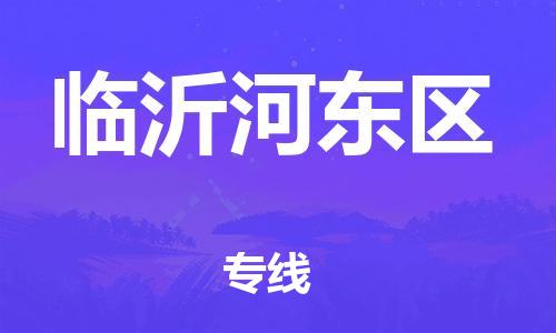 保定到临沂河东区物流公司-保定至临沂河东区物流专线（县/镇-派送无盲点）